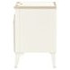 La Marisia Creamy Pearl 2 Drawer Nightstand