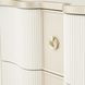La Marisia Creamy Pearl 2 Drawer Nightstand