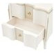 La Marisia Creamy Pearl 2 Drawer Nightstand