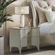 La Marisia Creamy Pearl 2 Drawer Nightstand