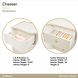 La Marisia Creamy Pearl 9 Drawer Dresser