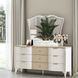 La Marisia Creamy Pearl 9 Drawer Dresser