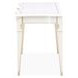La Marisia Creamy Pearl 1 Drawer Vanity Desk