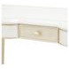 La Marisia Creamy Pearl 1 Drawer Vanity Desk