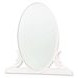 La Marisia Creamy Pearl Oval Vanity Mirror
