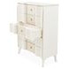 La Marisia Creamy Pearl 5 Drawer Chest