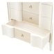 La Marisia Creamy Pearl 5 Drawer Chest