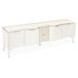 La Marisia Creamy Pearl 80" Media Cabinet