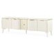 La Marisia Creamy Pearl 80" Media Cabinet