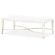 La Marisia Creamy Pearl Rectangular Cocktail Table