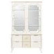 Maris Bay Creamy Pearl 2 Door Display Cabinet