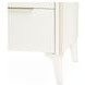 Maris Bay Creamy Pearl 2 Door Display Cabinet