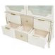Maris Bay Creamy Pearl 2 Door Display Cabinet