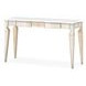 La Marisia Creamy Pearl Rectangular Console Table