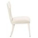 La Marisia Creamy Pearl and Tranquil Vanity Chair