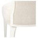 La Marisia Creamy Pearl and Tranquil Vanity Chair