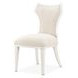 La Marisia Creamy Pearl and Tranquil Vanity Chair