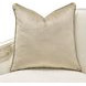 La Marisia Tranquil and Creamy Pearl Chenille 91" Sofa