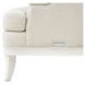 La Marisia Tranquil and Creamy Pearl Chenille 91" Sofa