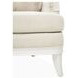 La Marisia Tranquil and Creamy Pearl Chenille 91" Sofa