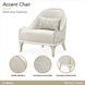 La Marisia Champagne and Tranquil Accent Chair