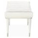 La Marisia Tranquil and Creamy Pearl 61" Accent Bench