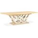 Camellia Field Caramel Extendable Rectangular Dining Room Set