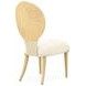 Camellia Field Cornsilk Upholstered Dining Side Chair Set of 2