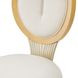Camellia Field Cornsilk Upholstered Dining Side Chair Set of 2