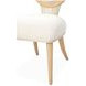 Camellia Field Cornsilk Upholstered Dining Side Chair Set of 2
