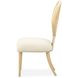 Camellia Field Cornsilk Upholstered Dining Side Chair Set of 2