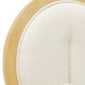 Camellia Field Cornsilk Upholstered Dining Arm Chair Set of 2
