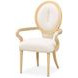 Camellia Field Caramel Extendable Rectangular Dining Room Set