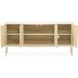 Camellia Field Caramel 4 Door Sideboard