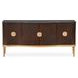 Camellia Field Warm Pecan Sideboard with Adjustable Shelves