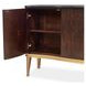 Camellia Field Warm Pecan Sideboard with Adjustable Shelves