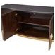 Camellia Field Warm Pecan Sideboard with Adjustable Shelves