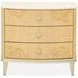 Camellia Field Cornsilk and Caramel Upholstered Panel Bedroom Set with USB Charging