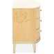 Camellia Field Cornsilk and Caramel Upholstered Panel Bedroom Set with USB Charging