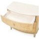 Camellia Field Caramel 3 Drawer Nightstand