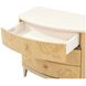Camellia Field Caramel 3 Drawer Nightstand