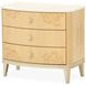 Camellia Field Caramel 3 Drawer Nightstand