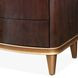 Camellia Field Warm Pecan 3 Drawer Nightstand
