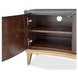 Camellia Field Warm Pecan 78" Media Cabinet