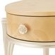 Camellia Field Caramel Oval End Table with Drawer
