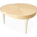 Camellia Field Caramel Free Form Cocktail Table