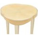 Camellia Field Caramel Free Form Chairside Table
