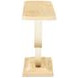 Camellia Field Caramel Rectangular Console Table