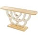 Camellia Field Caramel Rectangular Console Table