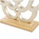 Camellia Field Caramel Rectangular Console Table